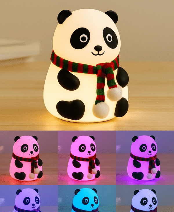 Bahubali Here® Touch Silicone Panda Light